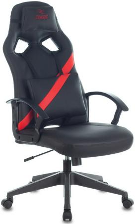 Кресло для геймеров Zombie DRIVER чёрный с красным