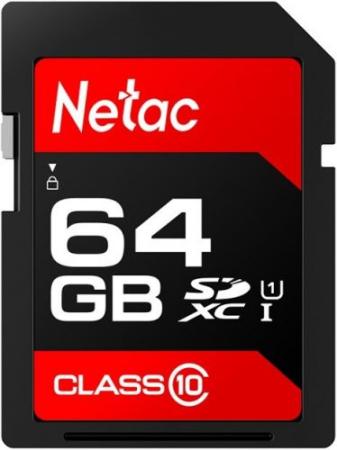 Флеш-накопитель NeTac Карта памяти Netac P600 Standard SD 64GB, Retail version