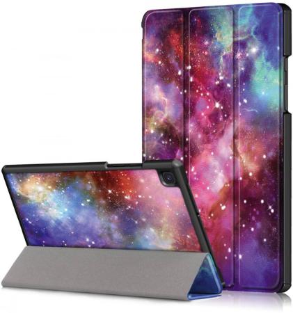 Чехол Galaxy Tab A7 10.4 2020 T505/T500/T507 фиолетовый с рисунком ITSSA7104-6 IT BAGGAGE