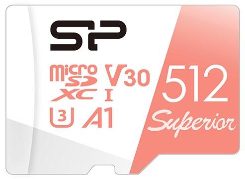 Фото - Флеш карта microSD 512GB Silicon Power Superior A1 microSDXC Class 10 UHS-I U3 100/80 Mb/s (SD адаптер) флеш карта microsd 64gb silicon power superior pro a2 microsdxc class 10 uhs ii u3 v90 290 160 mb s sd адаптер