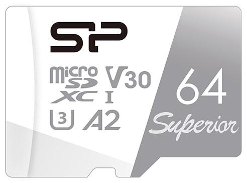 Фото - Флеш карта microSD 64GB Silicon Power Superior A2 microSDXC Class 10 UHS-I U3 Colorful 100/80 Mb/s флеш карта microsd 64gb silicon power superior pro a2 microsdxc class 10 uhs ii u3 v90 290 160 mb s sd адаптер
