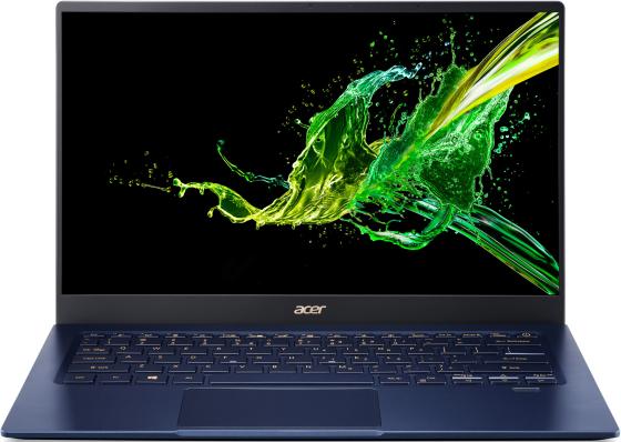 Ноутбук Acer Swift SF514-54-52C6 14" FHD, Intel Core i5-1035G1, 16Gb, 512Gb SSD, noODD, 0.99 кг, Win10, синий (NX.AHGER.