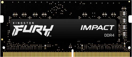 Оперативная память для ноутбука 16Gb (1x16Gb) PC4-21300 2666MHz DDR4 SO-DIMM CL15 Kingston FURY Impact KF426S15IB1/16