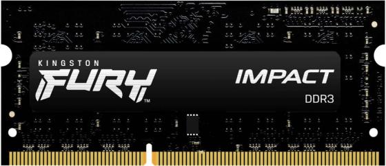 Оперативная память для ноутбука 8Gb (1x8Gb) PC3-12800 1600MHz DDR3L SO-DIMM CL9 Kingston FURY Impact KF316LS9IB/8