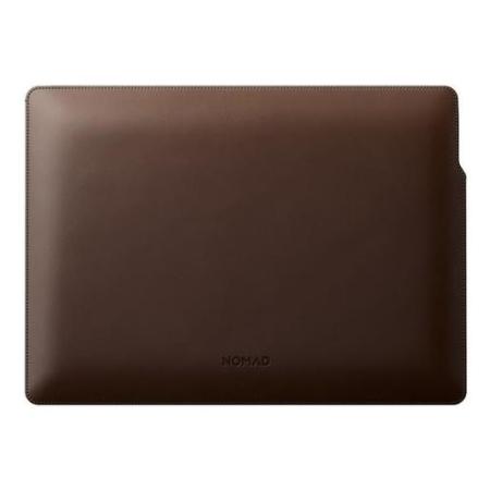 Чехол Nomad Leather Sleeve для MacBook Pro 16" коричневый NM7MDR0M00