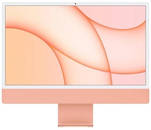 Моноблок 24" Apple iMac Retina 4K 24 4480 x 2520 М-M1 16Gb SSD 256 Gb M1 macOS оранжевый Z132000BV