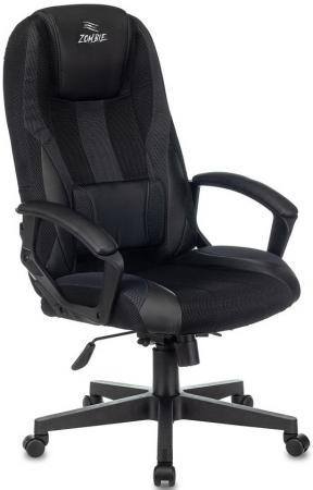 Кресло для геймеров Zombie ZOMBIE 9 чёрный серый