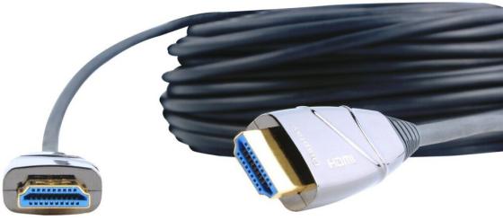 Кабель HDMI 20м VCOM Telecom D3743-20M круглый черный