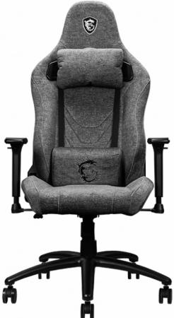 Кресло для геймеров MSI MAG CH130I REPELTEK FABRIC серый кресло msi mag ch130 i fabric 9s6 b0y30s 015 серое ткань 2d подлокотники газпатрон 4 класс