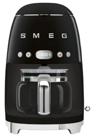 Капельная кофеварка,SMEG DCF02BLEU , черный