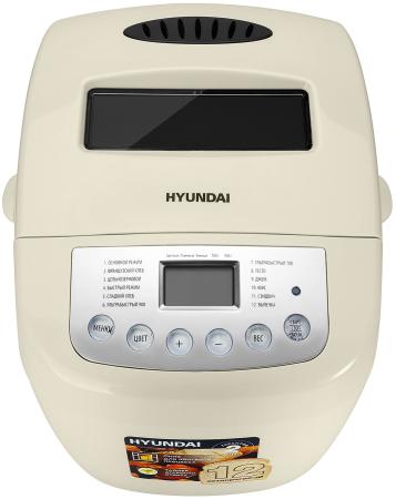 Хлебопечь Hyundai HYBM-P0111 белый серебристый