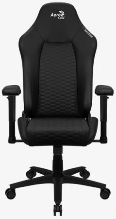 Кресло для геймеров Aerocool CROWN Leatherette All Black чёрный