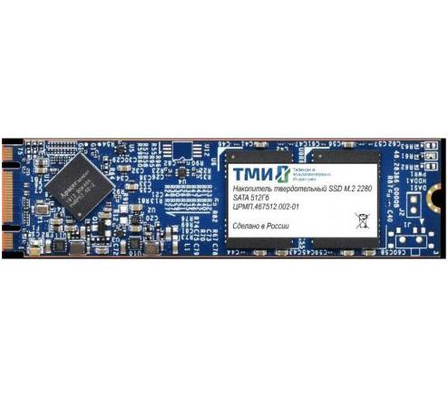 Накопитель SSD ТМИ SATA III 512Gb ЦРМП.467512.002-01 M.2 2280 3.59 DWPD