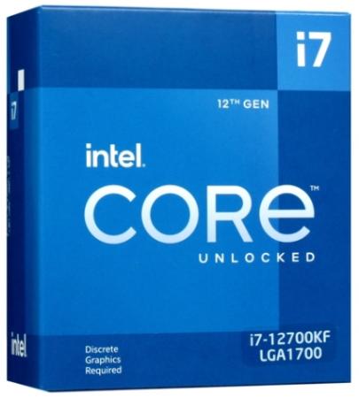 Процессор Intel Core i7 12700KF 3600 Мгц Intel LGA 1700 WOF