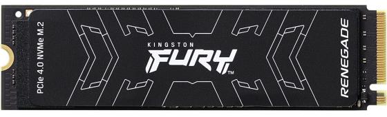 Твердотельный накопитель SSD M.2 500 Gb Kingston Fury Renegade Read 7300Mb/s Write 3900Mb/s 3D NAND TLC SFYRS/500G