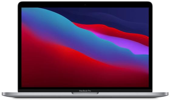 Ноутбук Apple MacBook Pro 13 Late 2020 13.3" 2560x1600 Apple -M1 SSD 512 Gb 16Gb Bluetooth 5.0 WiFi (802.11 b/g/n/ac/ax) Apple M1 (8-core) серый macOS Z11B0004U