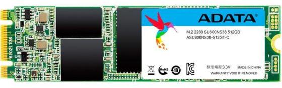 Твердотельный накопитель SSD M.2 512 Gb A-Data SU650 Read 550Mb/s Write 510Mb/s 3D NAND TLC ASU650NS38-512GT-C