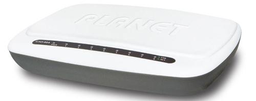 PLANET 8-Port 10/100/1000Mbps Gigabit Ethernet Switch (External Power) - Plastic Case