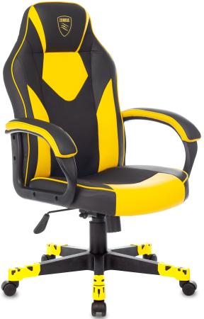 Кресло для геймеров Zombie GAME 17 чёрный жёлтый