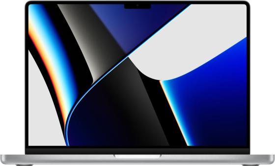 Ноутбук Apple MacBook Pro 14 M1 Pro 2021 14.2" 3024x1964 Apple -M1 Pro SSD 1024 Gb 16Gb WiFi (802.11 b/g/n/ac/ax) Bluetooth 5.0 Apple M1 Pro (16-core) серебристый macOS MKGT3RU/A