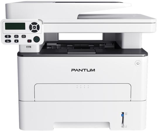 Pantum M7108DN, P/C/S, Mono laser, A4, 33 ppm, 1200x1200 dpi, 256 MB RAM, PCL/PS, Duplex, ADF50, paper tray 250 pages, USB, LAN, start. cartridge 6000 pages