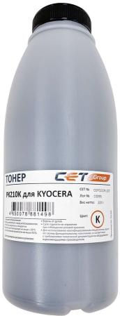 Тонер Cet PK210 OSP0210K-200 черный бутылка 200гр. для принтера Kyocera Ecosys P6230cdn/6235cdn/7040cdn