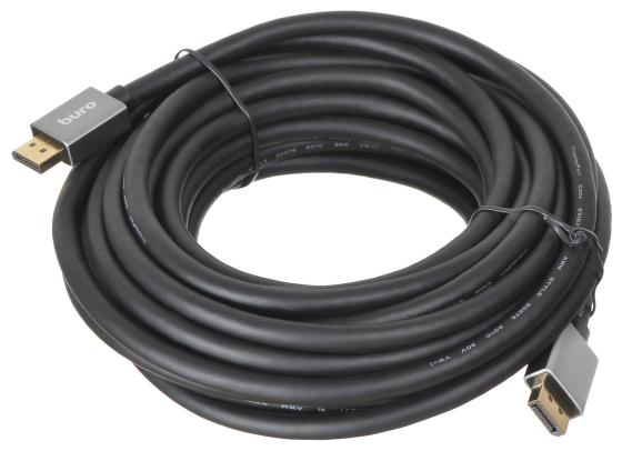 Кабель DisplayPort 10м Бюрократ BHP-DPP-1.4-10G круглый черный