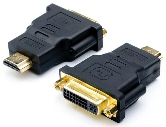 Переходник HDMI(m) <=> DVI(f) (24 pin, черный)