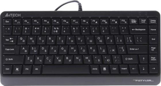 Клавиатура A4Tech Fstyler FKS11 белый/серый USB FKS11 WHITE  (960595)