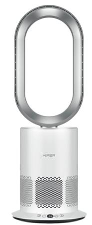 HIPER IoT Purifier SX01 Умный Wi-Fi очиститель с безлопастным вентилятором HIPER IoT Purifier SX01 (HI-PSX01), до 25 кв.м, тихий до 52 дБ, 10 скоростей, таймер, управление голосом, облачное приложение HIPER IoT