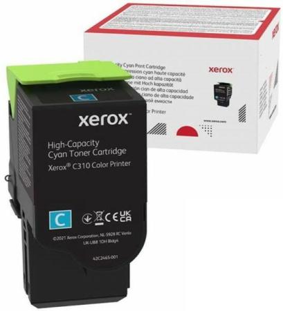 Тонер-картридж XEROX C310 голубой 5,5K (006R04369)