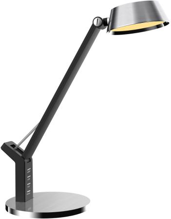 Camelion KD-835  C03 серебро LED(Свет-к наст.8Вт,230В,480лм,сенс.рег.ярк и цвет.темп,USB-5В,1А )
