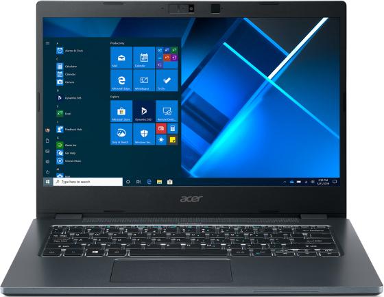 Ноутбук Acer TravelMate P4 TMP414-51 14" 1920x1080 Intel Core i5-1135G7 SSD 512 Gb 16Gb WiFi (802.11 b/g/n/ac/ax) Bluetooth 5.0 4G LTE 3G Intel Iris Xe Graphics синий Endless OS NX.VPAER.00C