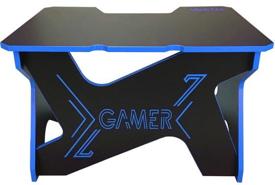 Игровой стол Generic Comfort Gamer Mini/DS/NB чёрно-синий (ЛДСП 25мм ,120 x 90 x 75 см)