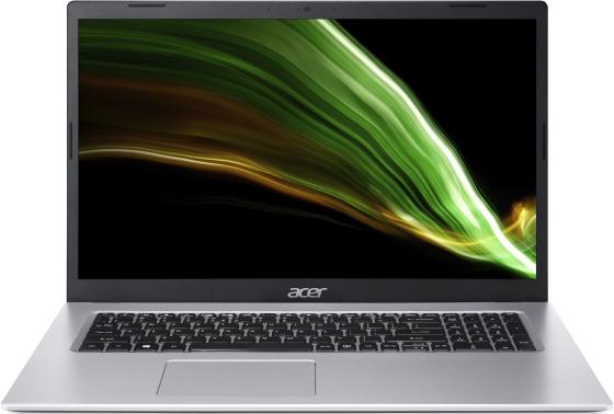 Ноутбук Acer Aspire 3 A317-53-71C3 17.3" 1920x1080 Intel Core i7-1165G7 SSD 512 Gb 8Gb Bluetooth 5.0 Intel Iris Xe Graphics серебристый Windows 11 NX.AD0ER.01S