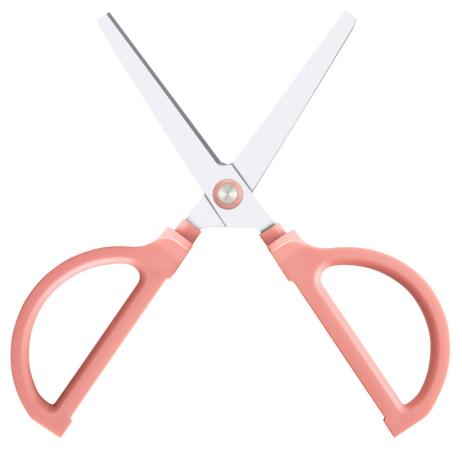 Ножницы Deli ENS051PINK Nusign офисные 170мм титановое покрытие сталь розовый