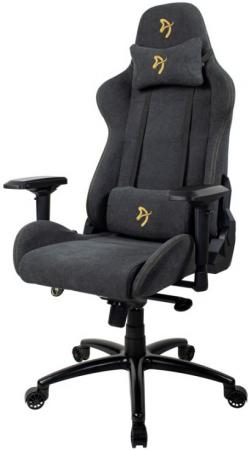 Компьютерное кресло (для геймеров) Arozzi Verona Signature Soft Fabric - Gold Logo VERONA-SIG-SFB-GD