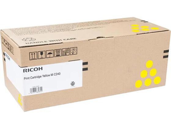 Тонер-картридж Ricoh M C240 для Ricoh M C240FW 4500стр Желтый