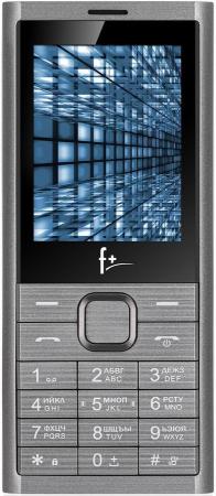 Мобильный телефон F+ B280 темно-серый 2.8" Bluetooth