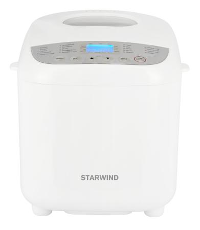 Хлебопечь StarWind SBM2085 белый серебристый