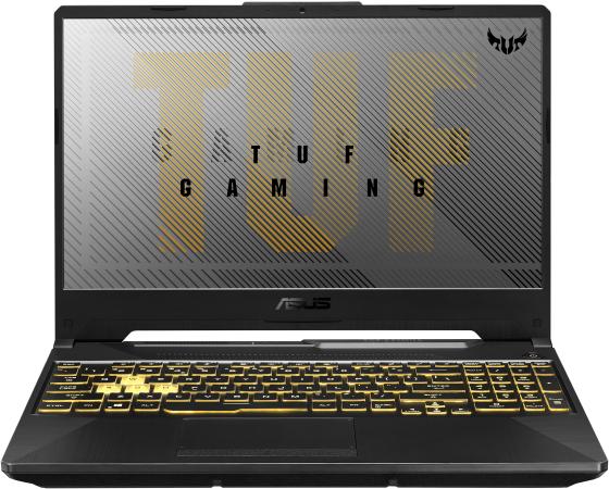 Ноутбук ASUS TUF Gaming A15 FX506QM-HN053 15.6" 1920x1080 AMD Ryzen 7-5800H SSD 512 Gb 16Gb WiFi (802.11 b/g/n/ac/ax) Bluetooth 5.2 NVIDIA GeForce RTX 3060 6144 Мб черный DOS 90NR0607-M002K0