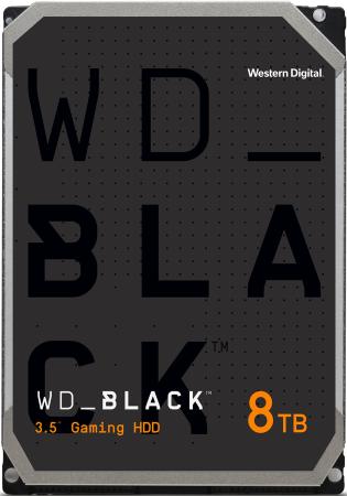 Жесткий диск 3.5" 8 Tb 7200 rpm 128 Mb cache Western Digital Black SATA III 6 Gb/s WD8002FZWX