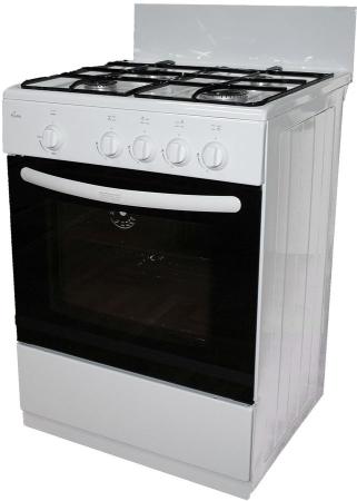 Газовая плита Flama HG 6401 W бело-черный