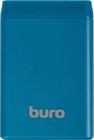Внешний аккумулятор Power Bank 5000 мАч Бюрократ BP05B синий BP05B10PBL