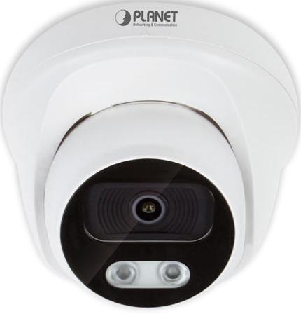 PLANET ICA-A4280 H.265 1080p Smart IR Dome IP Camera with Artificial Intelligence: Face Recognition (Face Detection, Tracking, Comparison), Intrusion, Loitering, Line Crossing, People Gathering Detection, 3.6mm Lens, SONY STARVIS CMOS with Starlight, H.265(+)/H.264(+)/MJPEG, 802.3af PoE, 25M Smart IR, ICR, WDR, 3DNR, ROI, ONVIF, IP67, 2-way Audio, DI/DO, RS485, 3 Video Streams, PLANET Easy-DDNS, Mobile APP, SDK*