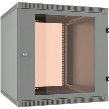 Шкаф коммутационный C3 Solutions WALLBOX LIGHT 18-65 G (NT467092) настенный 18U 600x520мм пер.дв.стекл несъемн.бок.пан. направл.под закл.гайки 70кг серый 470мм 28кг 880мм IP20 сталь