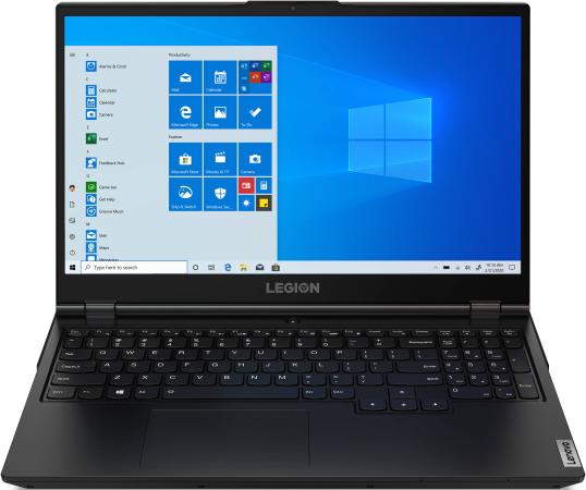 Ноутбук Lenovo Legion 5 15IMH6 15.6" 1920x1080 Intel Core i5-10500H SSD 512 Gb 16Gb WiFi (802.11 b/g/n/ac/ax) Bluetooth 5.1 nVidia GeForce RTX 3050 Ti 4096 Мб черный DOS 82NL000CRK