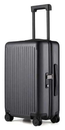 Чемодан NINETYGO UREVO Thames Luggage 20 поликарбонат пластик черный
