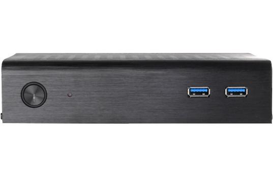 Корпус mini-ITX SilverStone SST-PT13B-USB3.0 Без БП чёрный