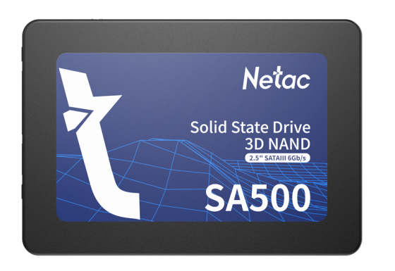 Накопитель SSD Netac SATA III 256Gb NT01SA500-256-S3X SA500 2.5"